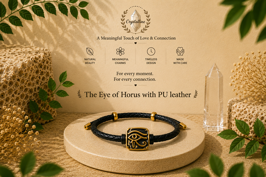 The Eye of Horus with PU Leather