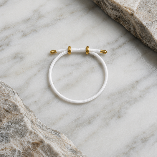 Crystalline Nylon Rope Bracelet